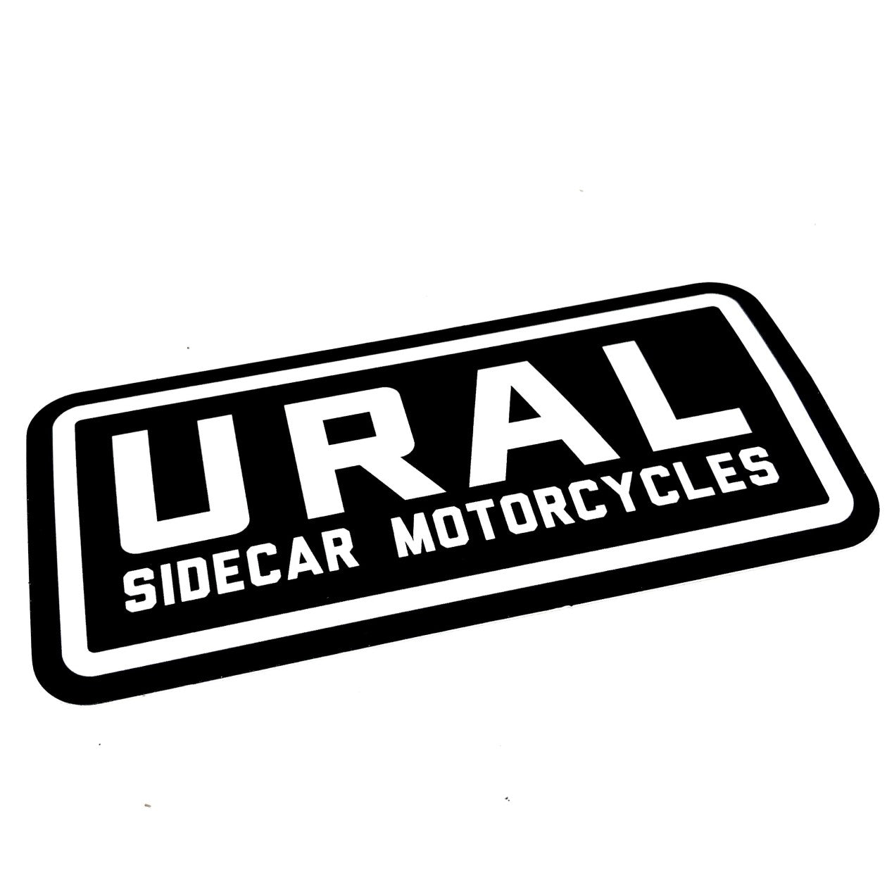URAL Text Badge Decal