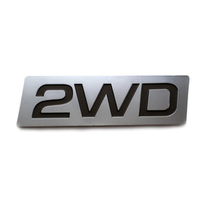 Metal 2WD emblem MC-16303