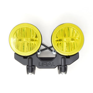 LED Dual Sidecar Light Kit Clear and Yellow