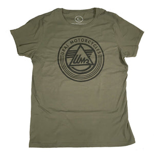 Ladies T-Shirt Logo OD Green